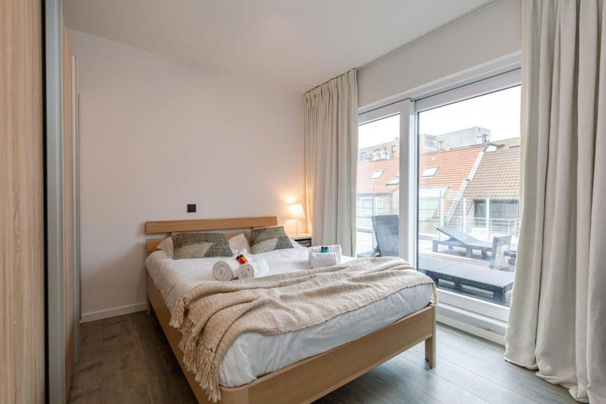 Huswell - Sunny Apartment In Knokke-Heist With Big Terrace 外观 照片