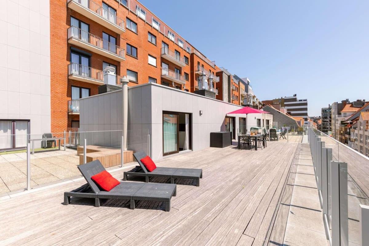 Huswell - Sunny Apartment In Knokke-Heist With Big Terrace 外观 照片
